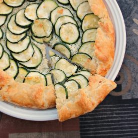 Zucchini Broccoli Galette
