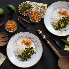 Sri Lankan Kale Mallung