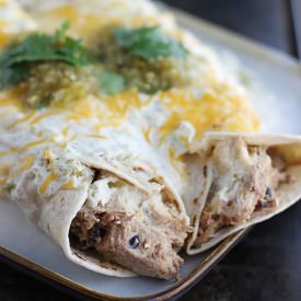 Cream Cheese Chicken Enchiladas