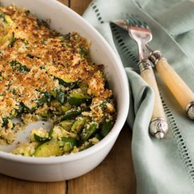Easy Zucchini Gratin (Casserole)