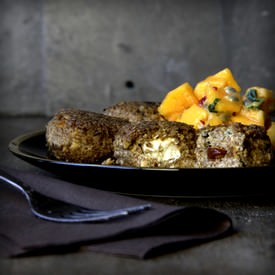 Vegetarian Quibe with Papaya