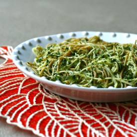 Parsley & Spinach Spaghetti
