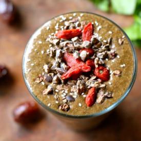 Choc Banana Smoothie With a Twist