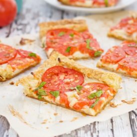 Tomato and Mozzarella Tart