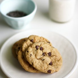 Soft Chocolate Chip Cookies – Vegan
