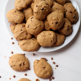 Pumpkin Cinnamon Chocolate Cookies