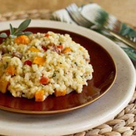 Roasted Butternut Squash Risotto
