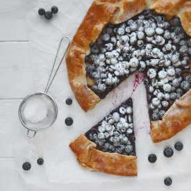 Blueberry & Peach Galette