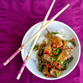 Black Pepper Tofu
