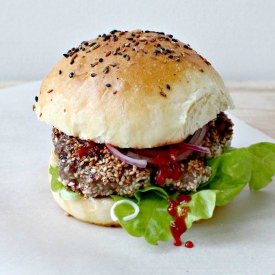 Sesame Beef Burgers