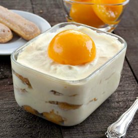Peach Tiramisu