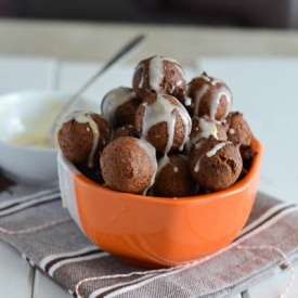Pumpkin Chocolate Doughnut