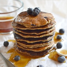 Flaxseed Coconut Pancakes