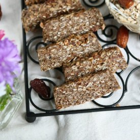 Healthy Banana Rye Bars