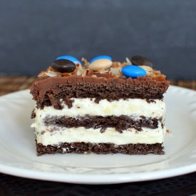 Coconut Eclair Cake
