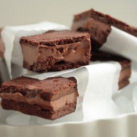 Double Chocolate Brownie Sammich