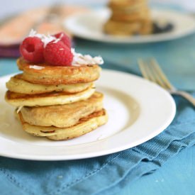 Coconut Chia Pancakes