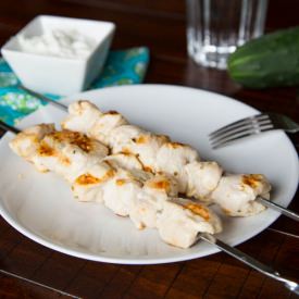 Chicken Souvlaki Skewers