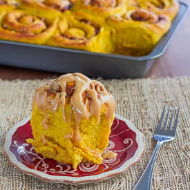 Pumpkin Sweet Rolls