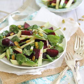 Roasted Beet & Apple Salad