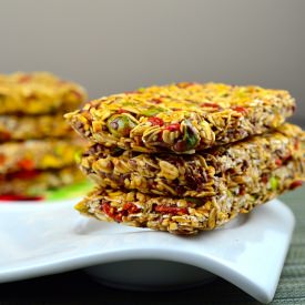 Flax Seed, Pistachio and Goji Berry Bar