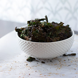 Nacho Cheese Kale Chips