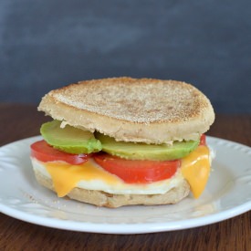 Tomato Avocado Egg Sandwich