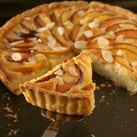 Peach & Almond Tart