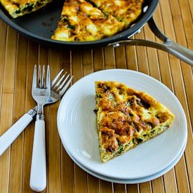 Three Cheese Zucchini Frittata