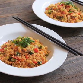 Cauliflower “Fried Rice”