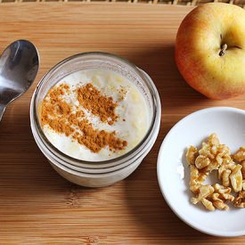 No-Cook Apple Oatmeal