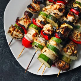Grilled Chicken Kabobs