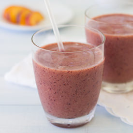 All Fruit Blueberry Peach Smoothie