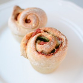 Pizza Rolls with Spinach