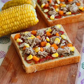 Italian Style Tuna Toast