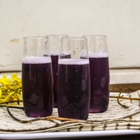Liz Taylor Champagne Cocktails