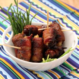 Bacon Wrapped Dates