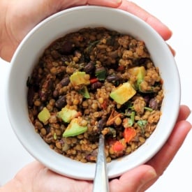Lentil Quinoa Chili
