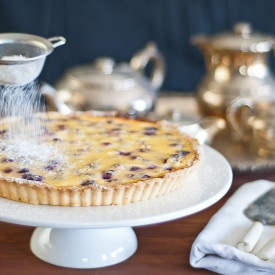 Blueberry Sour Cream Tart