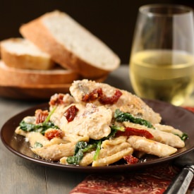 Penne with Chicken and Tomatoes