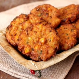 Corn Vada (Fritters)