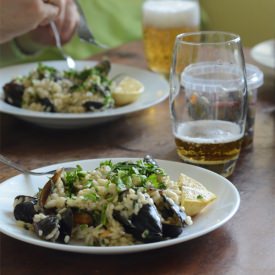 Mussels Risotto