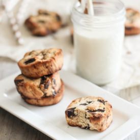 Chocolate Chunk Shortbread Cookies
