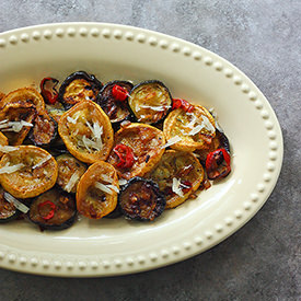 Roasted Summer Squash with Paprika