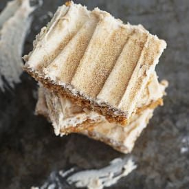 Frosted Pumpkin Rice Krispies