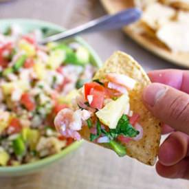 Pineapple Ceviche