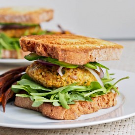 Zucchini Chickpea Burgers