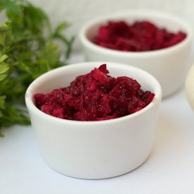Horseradish with Beets