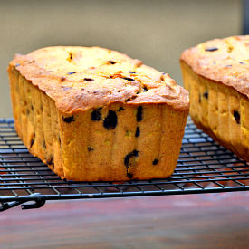 Pumpkin Chocolate Chip Bread