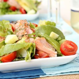 Salmon and Avocado Salad